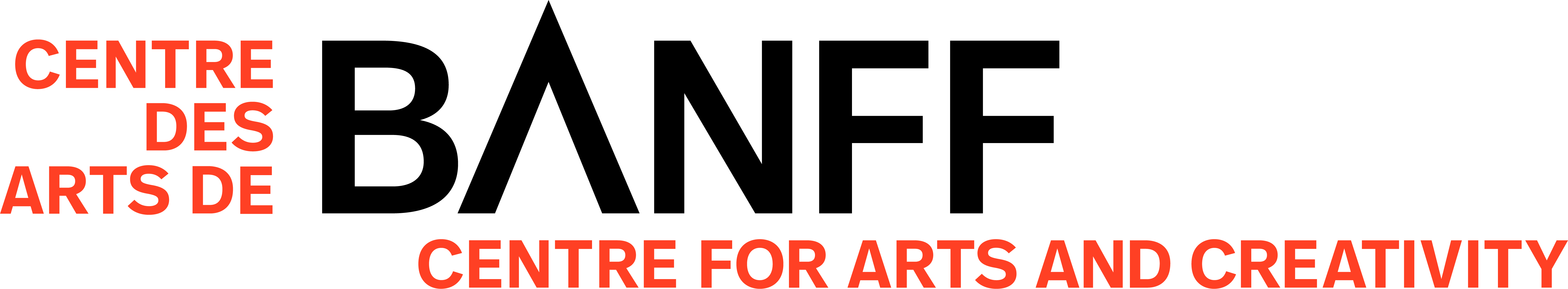 Banff Centre for Arts and Creativity Colour Bilingual Logo