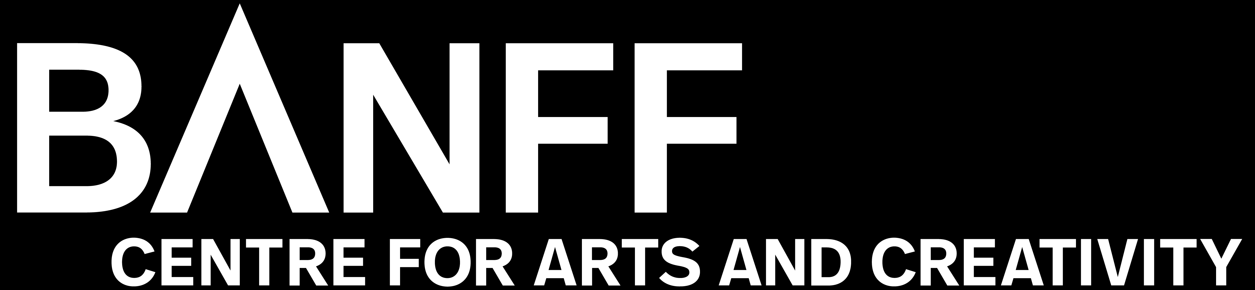 Banff Centre for Arts and Creativity Reverse Horizontal Logo