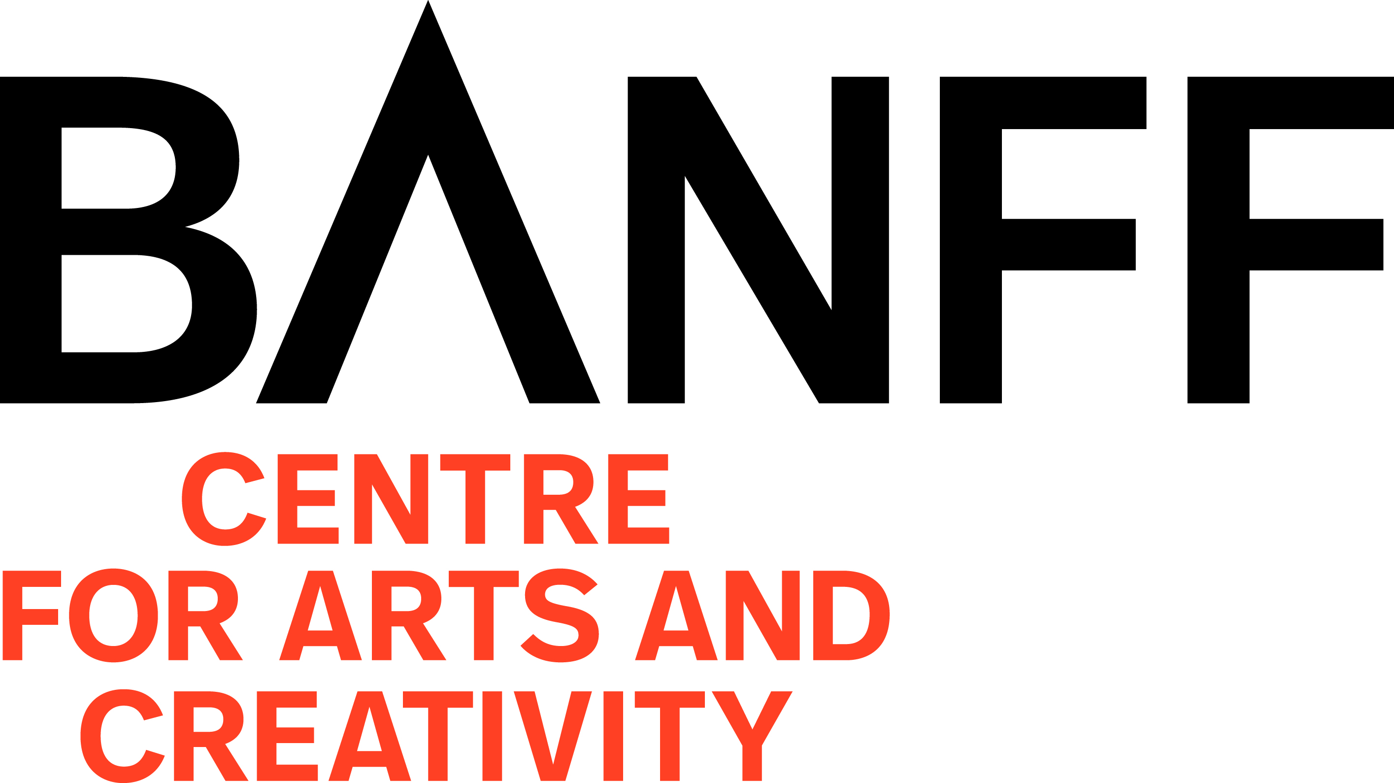 Banff Centre for Arts and Creativity Colour Vertical Logo