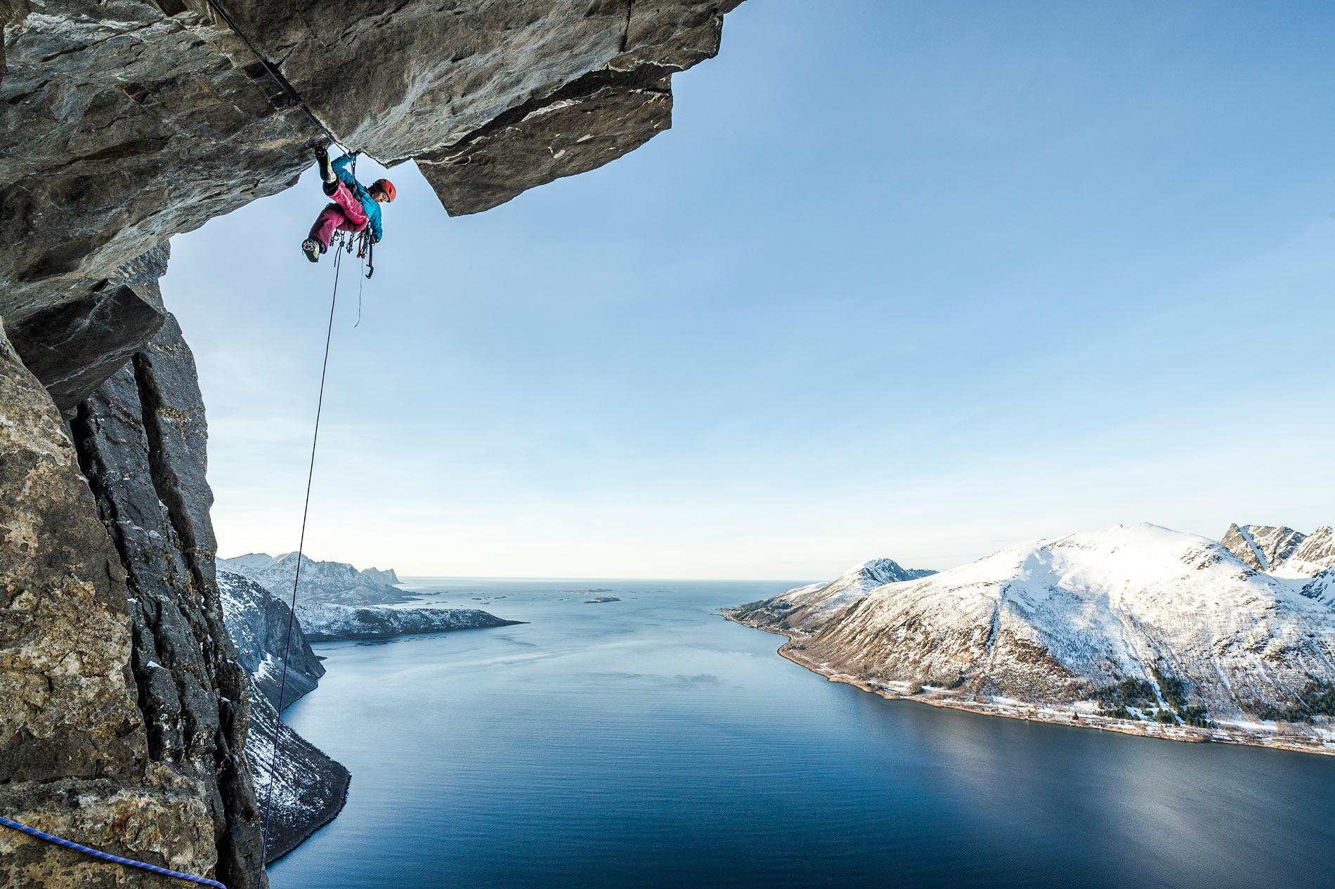 Ines Papert, Senja Island, Norway © Thomas Senf