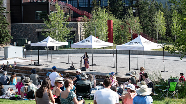 Photo by Rita Taylor, Banff Centre for Arts and Creativity Shaw Amphitheatre