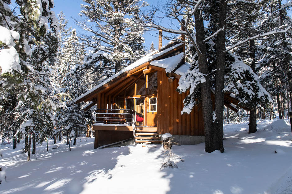 Leighton Artist Studios in the winter