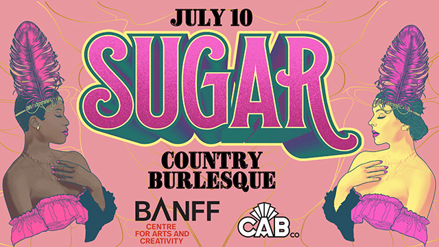 Flyer for Sugar Country Burlesque