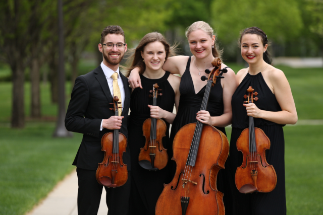 Callisto Quartet. Photo by Josef Samuel