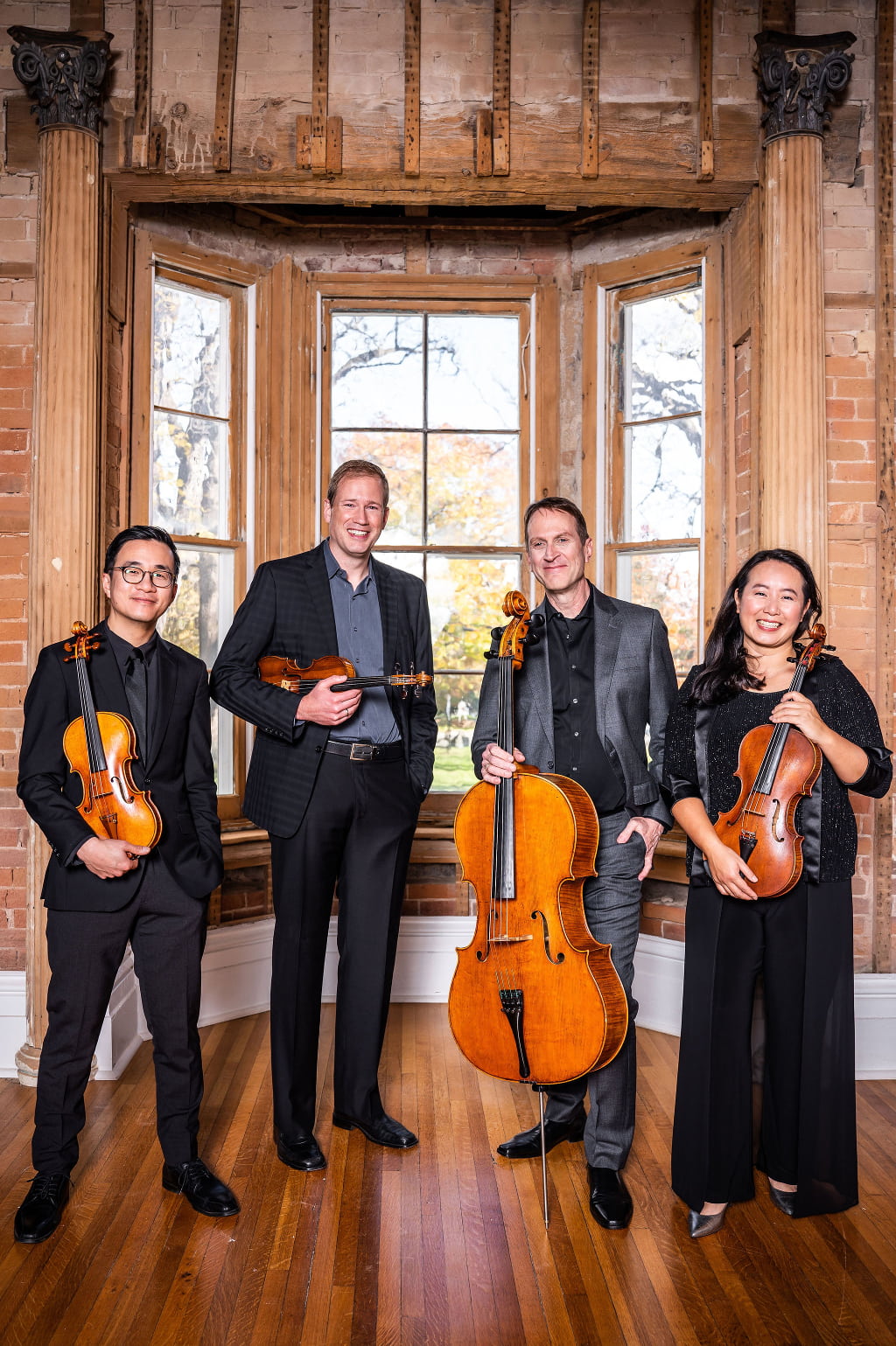 New Orford String Quartet, photo by Dahlia Katz