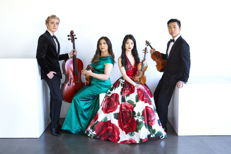 Viano String Quartet. Photo by Jeff Fasano Photography