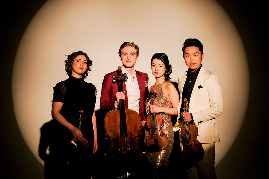 Viano Quartet, photo by Kevin Condon