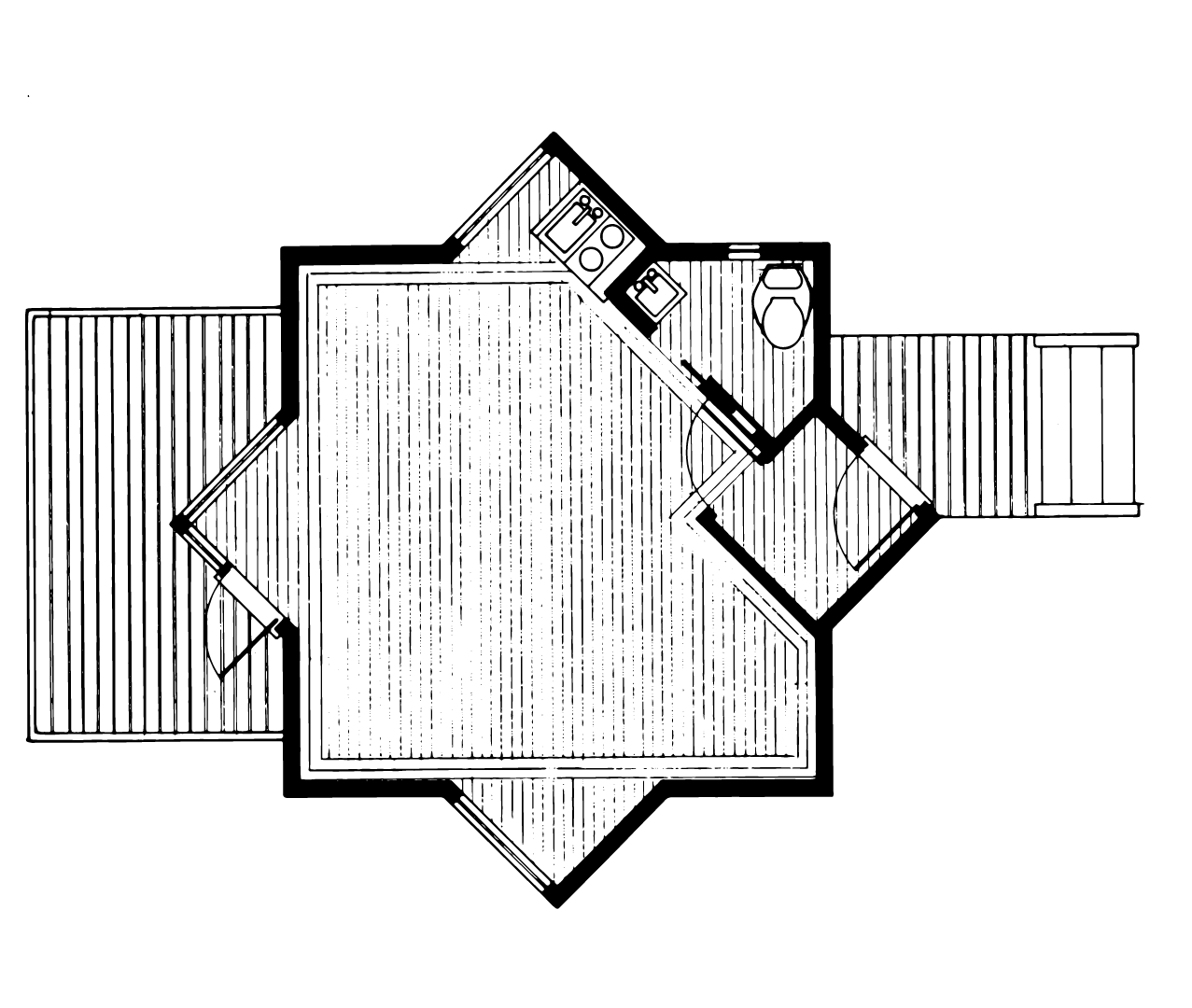 The Davidson Studio Floorplan