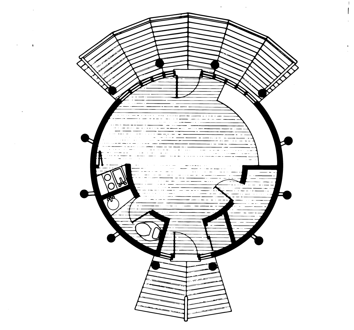 The Hemingway Studio Floor Plan