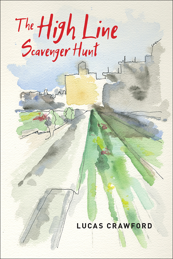 Book cover for Lucas Crawford's novel The High Line Scavenger Hunt