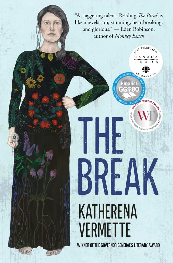 A book cover for The Break by Katherena Vermette