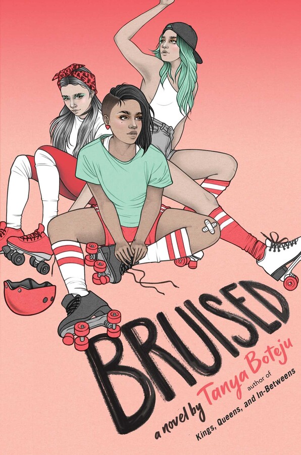 A book cover for Bruised by Tanya Boteju