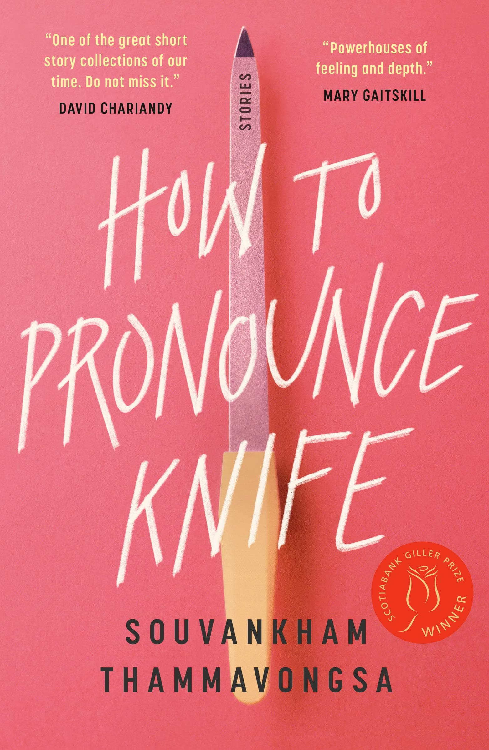 Book Cover of: "How to Pronounce Knife" By: Souvankham Thommavongsa