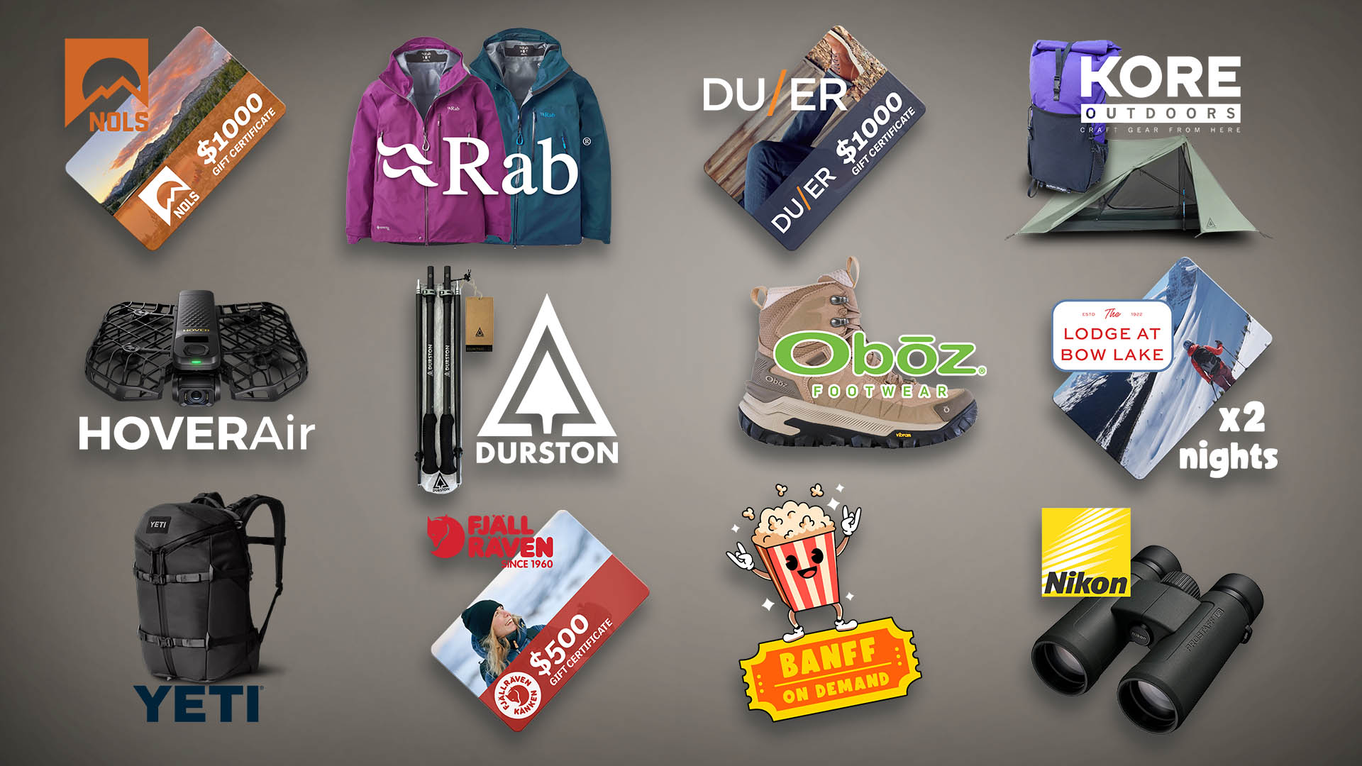 Prizes available for the 25/26 World Tour Contest