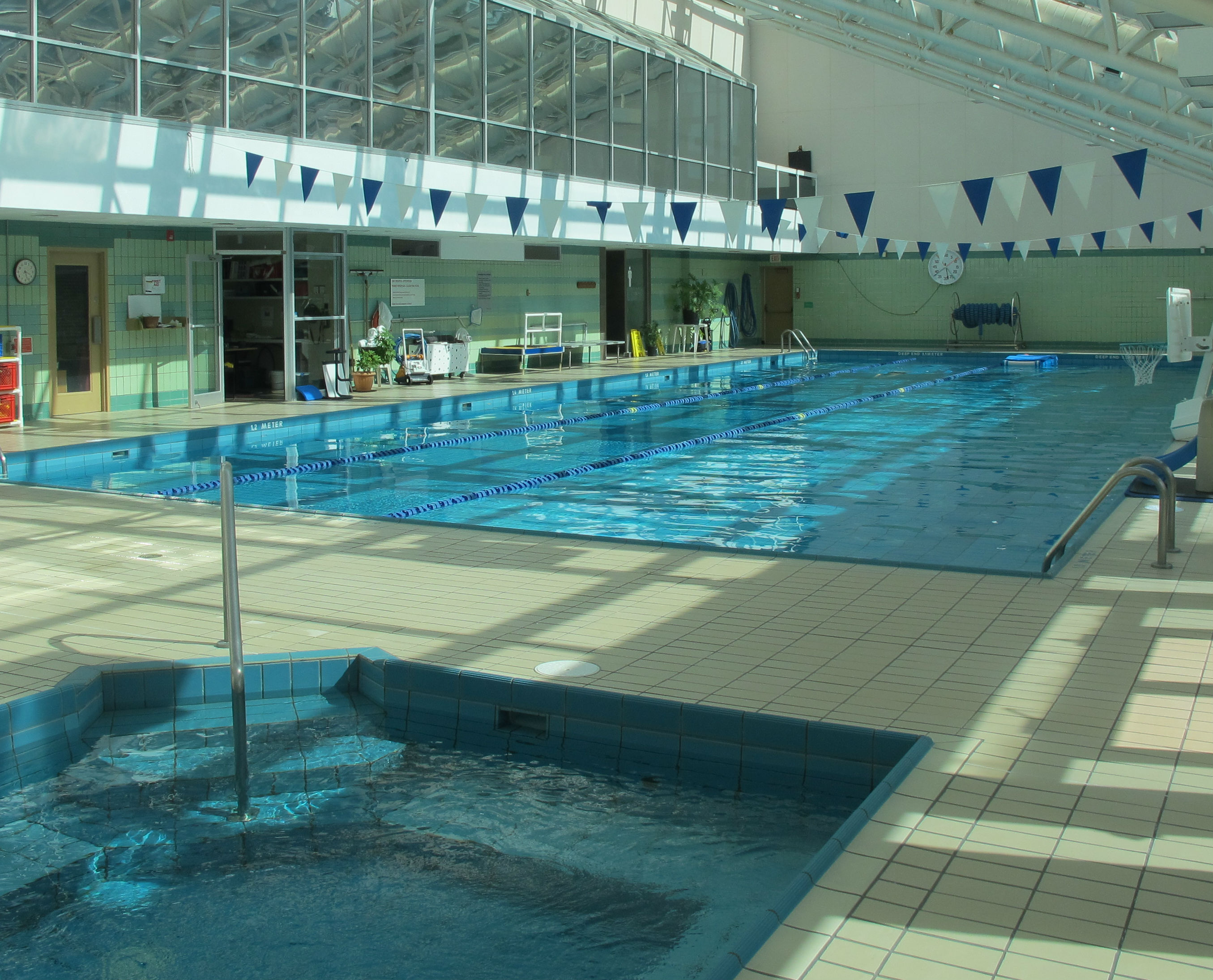 Swimming pool and hot tub - Sally Borden Fitness & Recreation