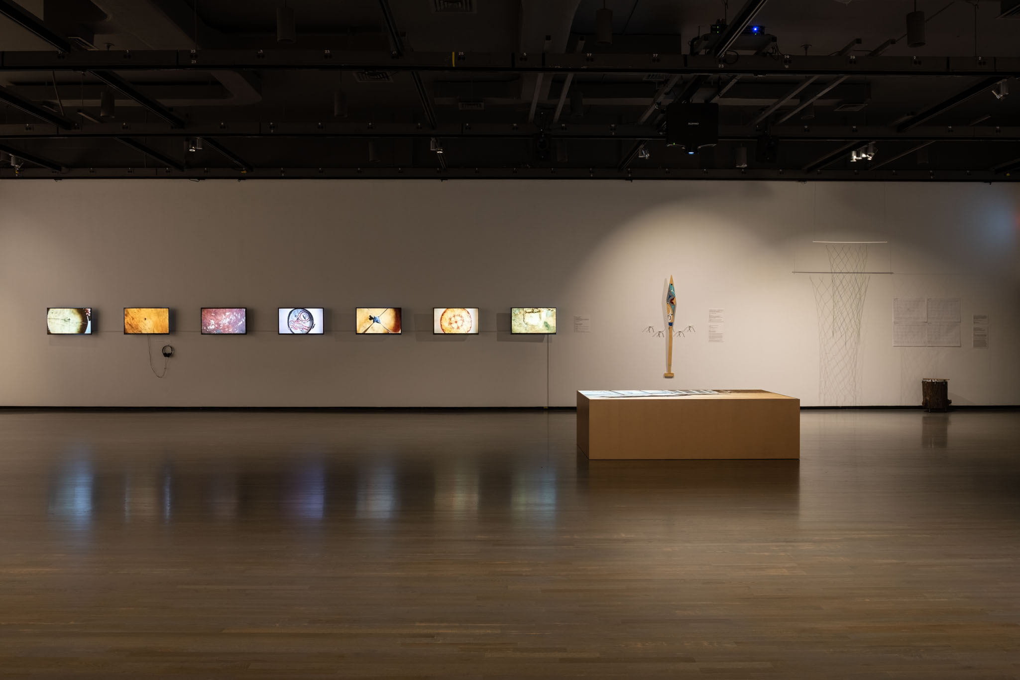 Soundings: An Exhibition in Five Parts, installation view, Walter Phillips Gallery, Banff Centre for Arts and Creativity, 2021.