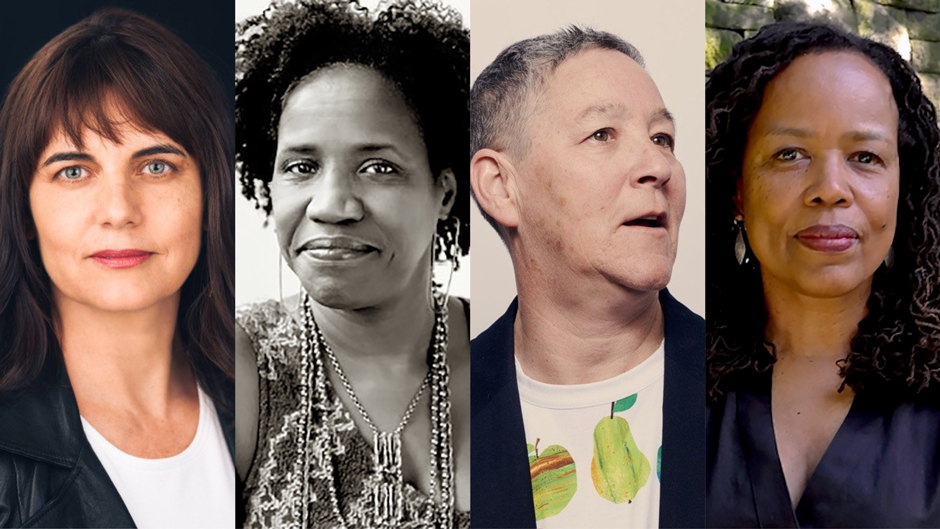 Pictured left to right: Macarena Gómez-Barris, Tina Campt, Jack Halberstam and Saidiya Hartman. Images courtesy of facul