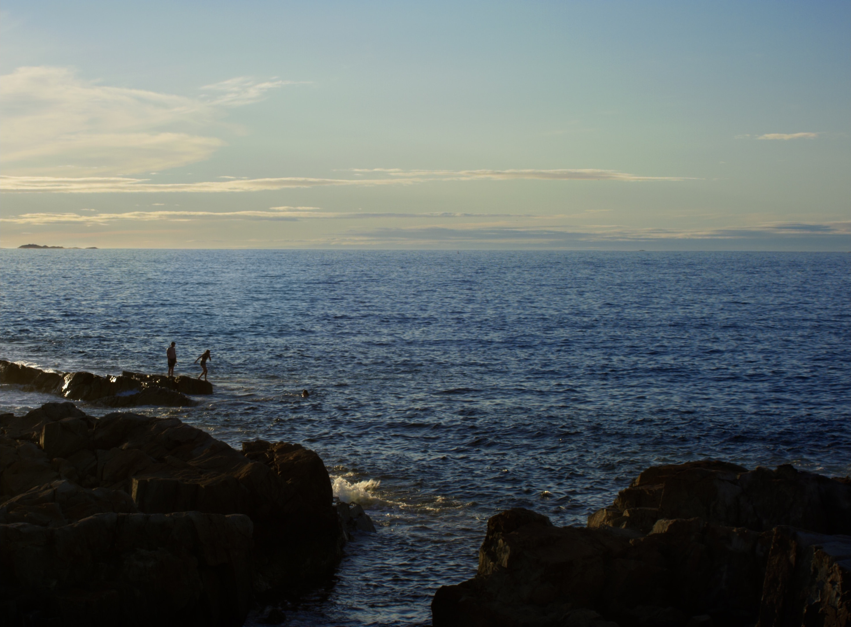 Rocks and Ocean