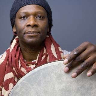 Headshot of Hamid Drake