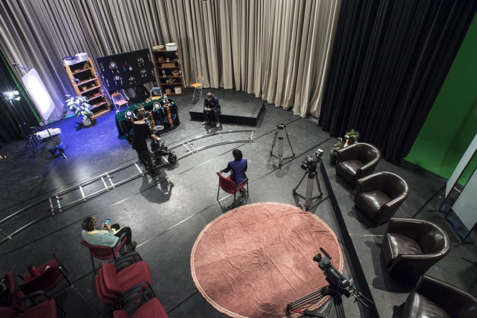 Rice TV Studio, Jeanne and Peter Lougheed Building, Banff Centre