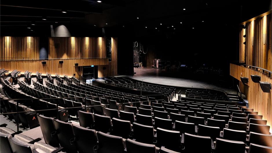 Encompassing view of Jenny Belzberg Theatre