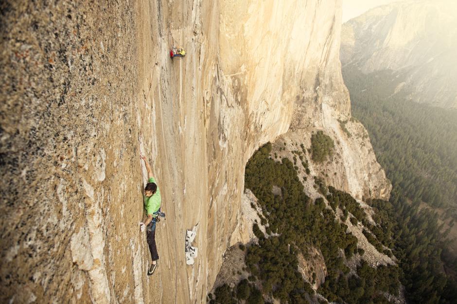 Image from the film The Dawn Wall