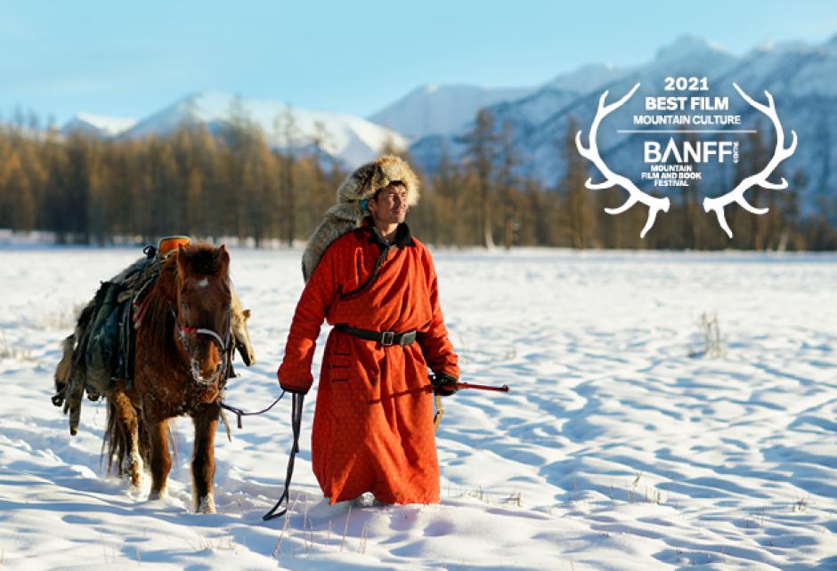 From the film The Horse Tamer, Best Film Mountain Culture, Bamff Mountain Film Competition 2021