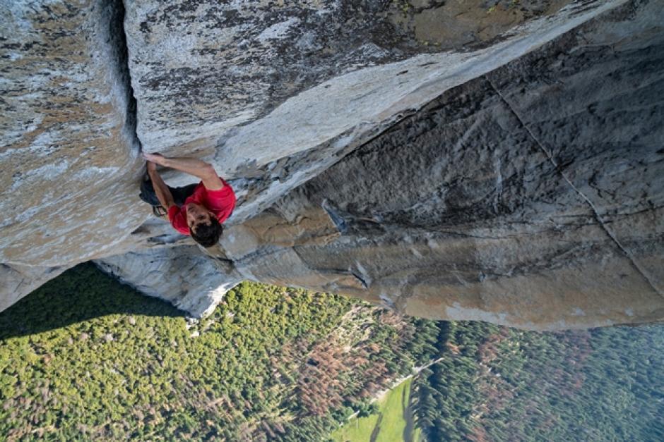 Image from the film Free Solo