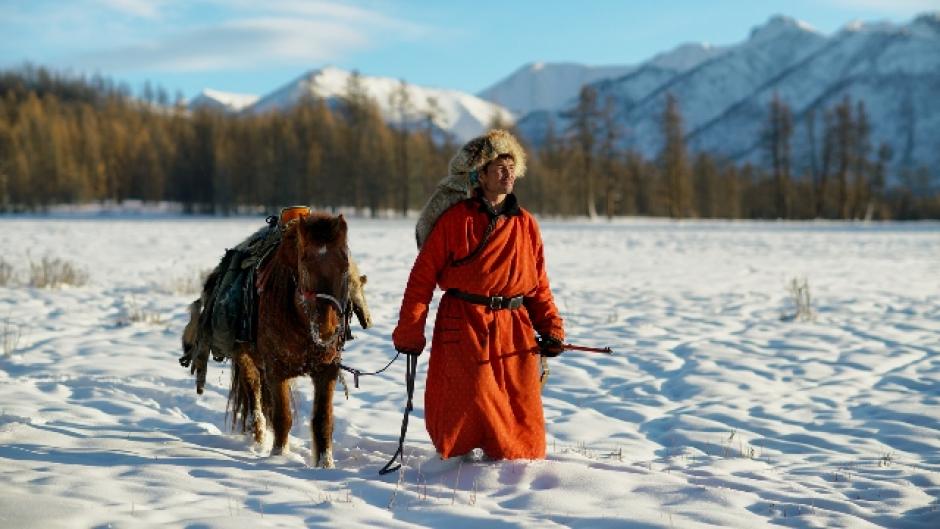 From the film The Horse Tamer, photo by Hamid Sardar