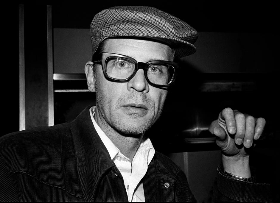 Black and white photo of Jim Herrington
