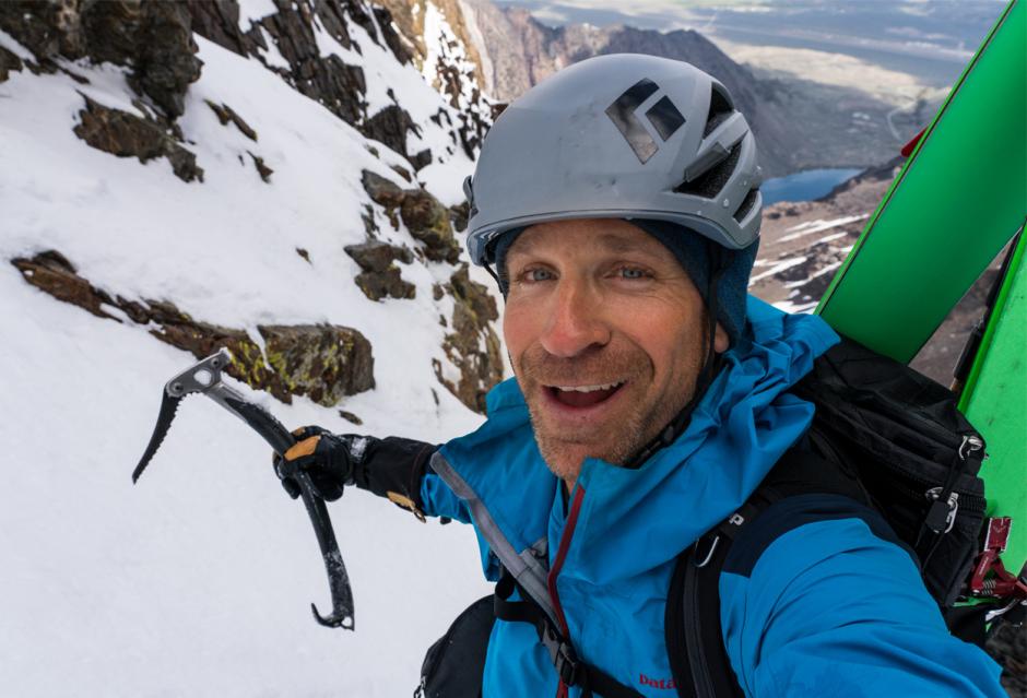 Christian Pondella | Signature Image 2020 Photographer Christian Pondella takes a selfie as he climbs a mountain.