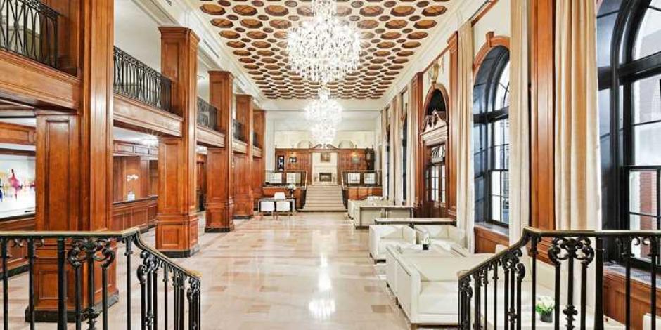 Corridor of Lord Nelson Hotel in Halifax