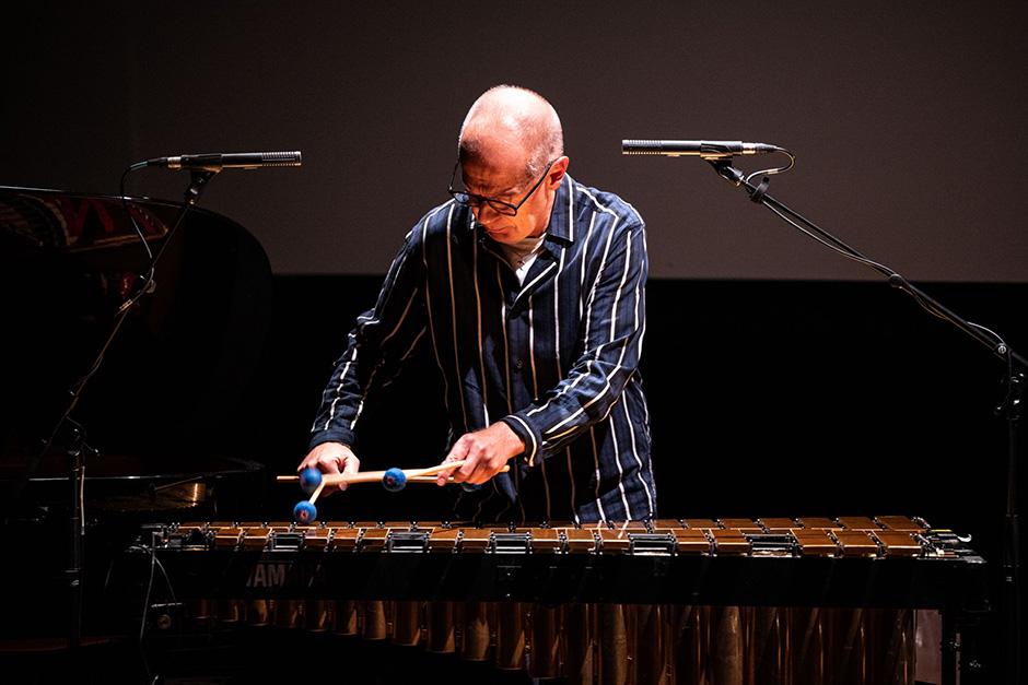 Anders Åstrand, vibraphone. Photo by Rita Taylor. 