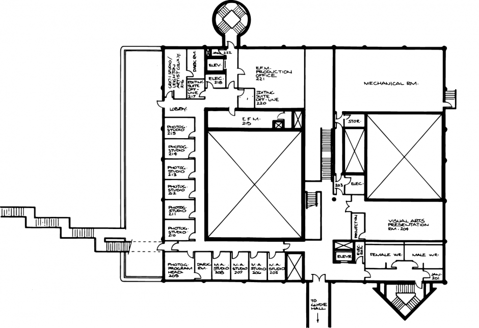 The Crich Studio Floorplan