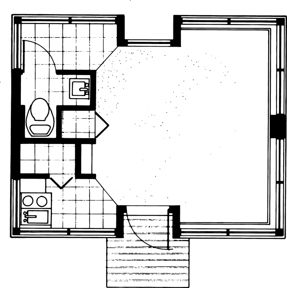 The Evamy Studio Floorplan