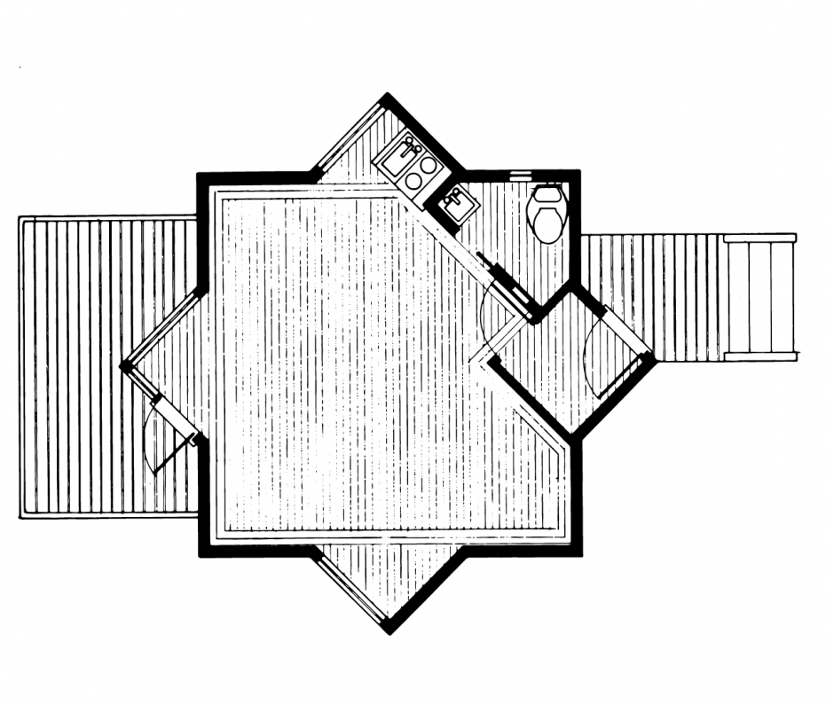 The Davidson Studio Floorplan