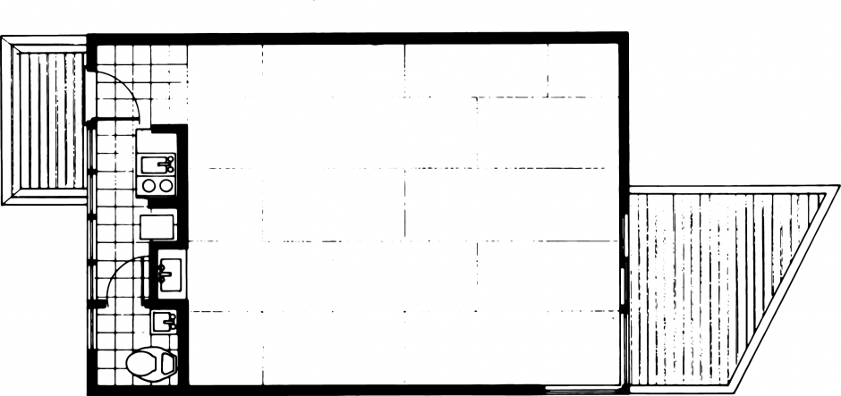The Thom Studio Floorplan The Thom Studio Floorplan
