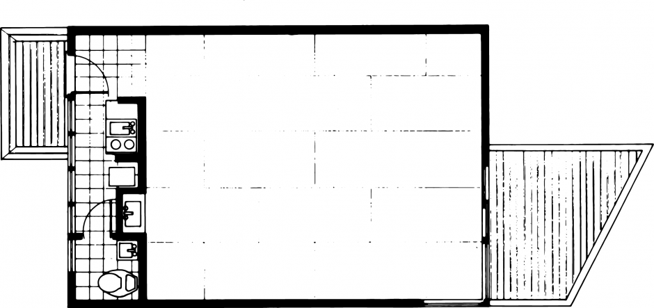 The Thom Studio Floorplan