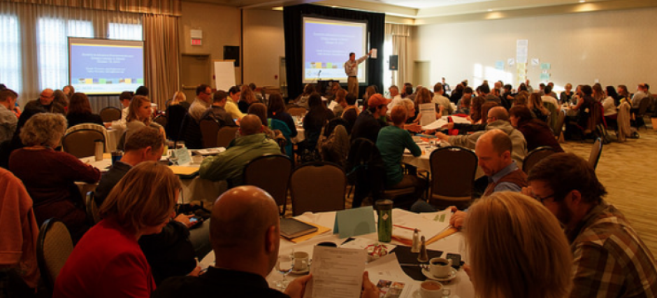 Gareth Thomson at the Summit to Advance Environmental and Energy Literacy