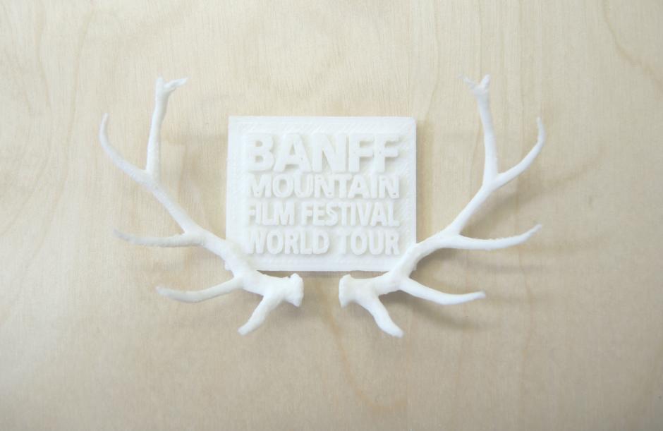 3D-printed mini-model of the award 3D-printed mini-model of the award