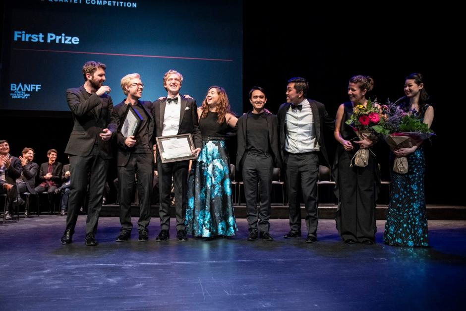 Banff International String Quartet Competition 2019 First Prize Winners