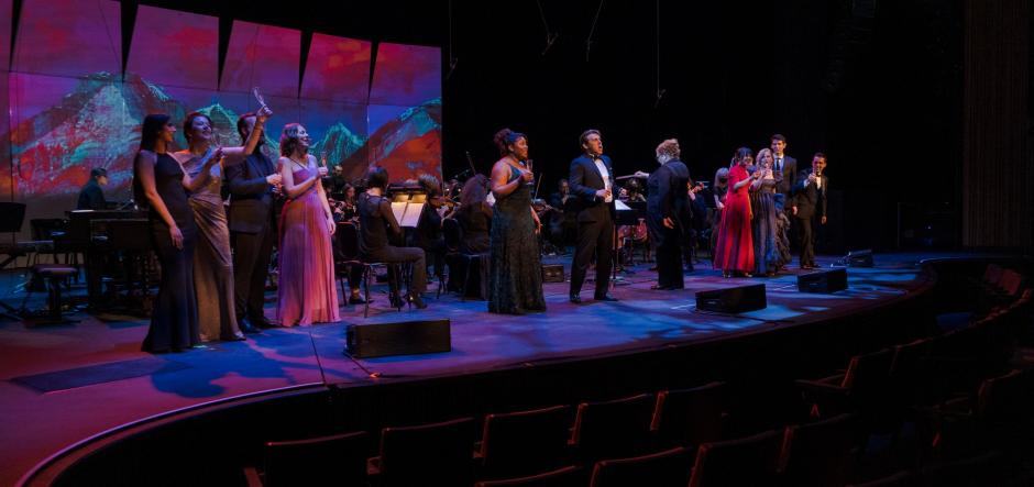 Photo taken from dress rehearsal of Opera Through The Ages