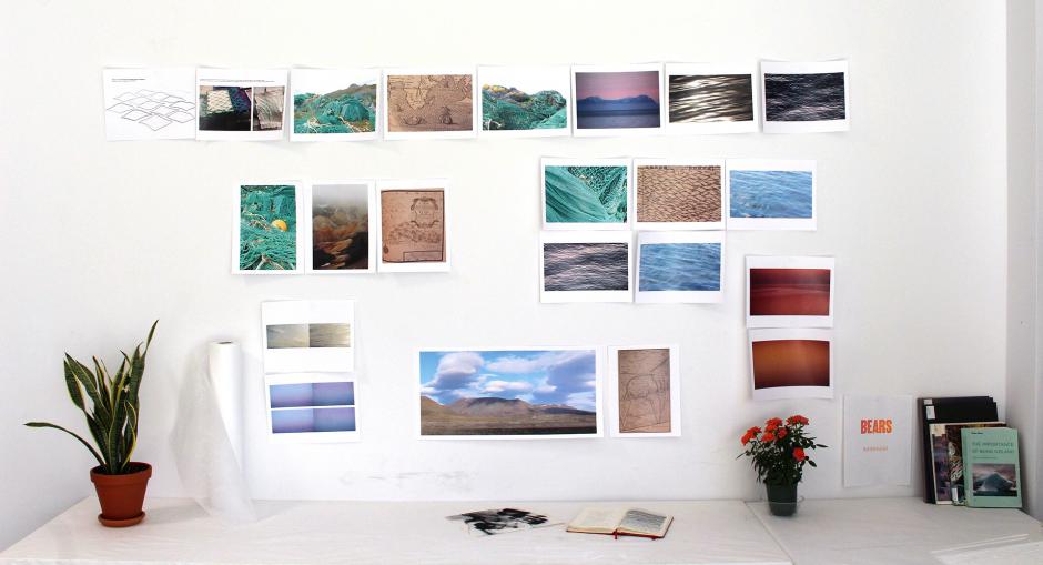 studio research images by artist Éloïse Plamondon-Pagé, 