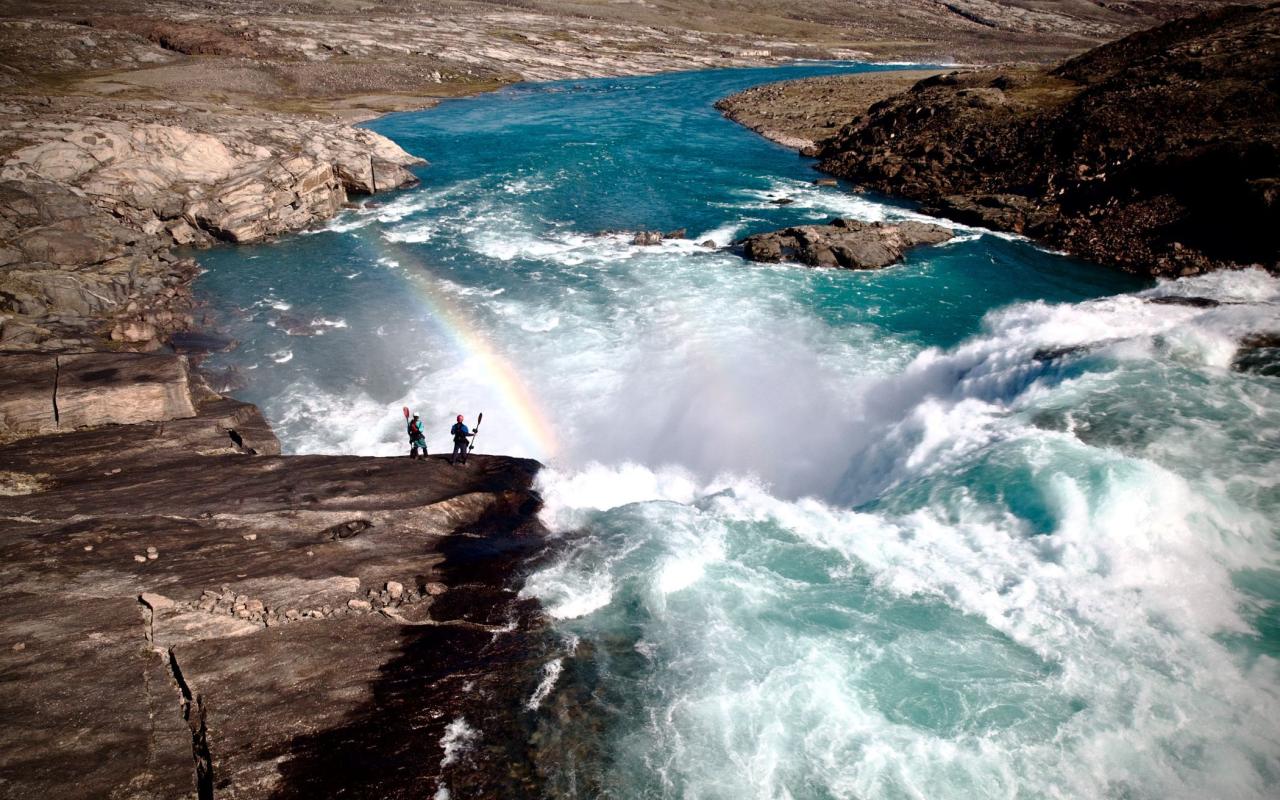 From the film A Baffin Vacation: Love on Ice, photo by Eric Boomer