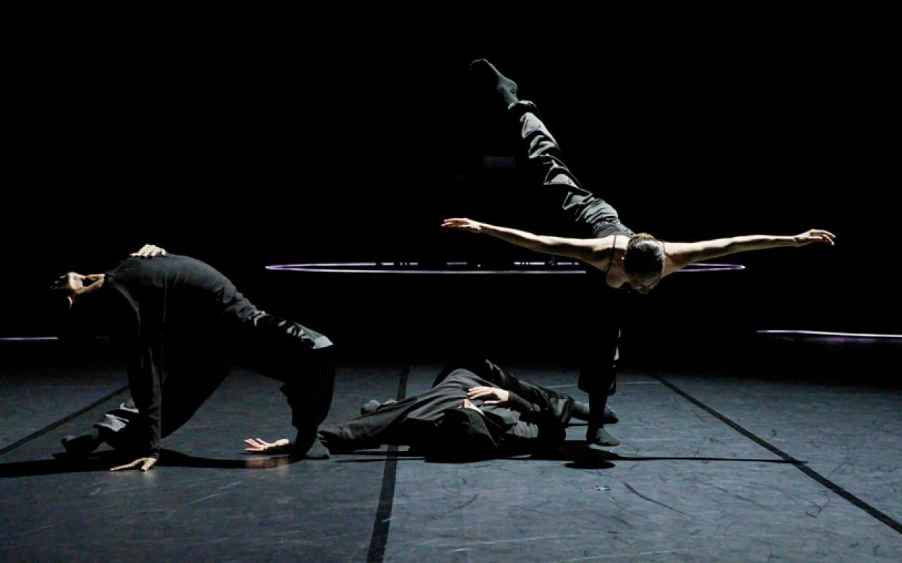 Dancers on stage