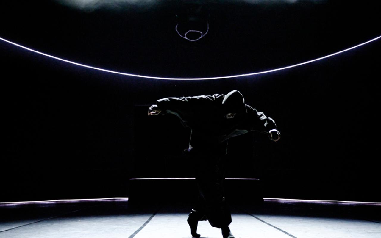 Dancer on stage