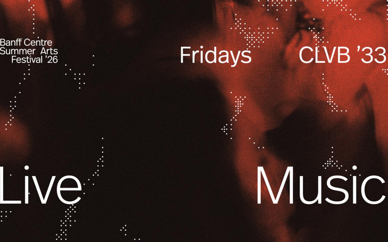 Poster style Red backgorund with text Live Music