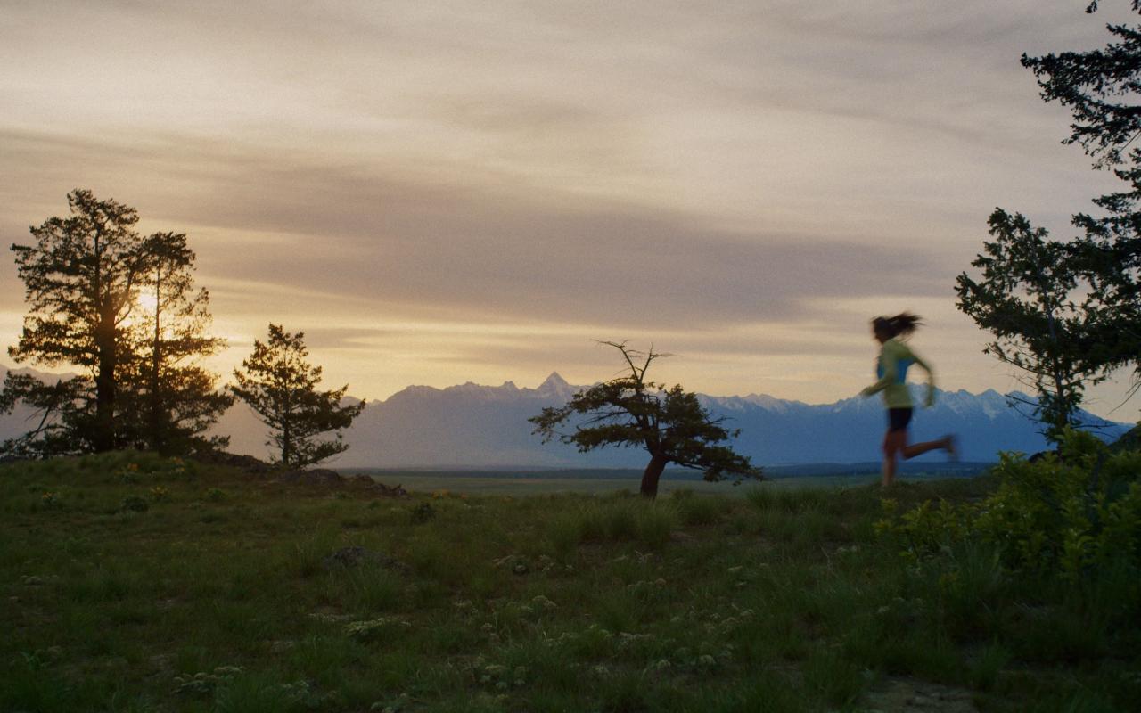 From the film Becky Bates, Not a Running Story, photo by Scot Proudfoot
