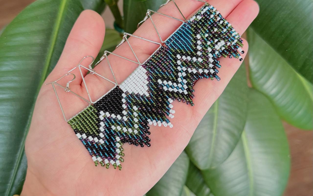 Beaded earrings