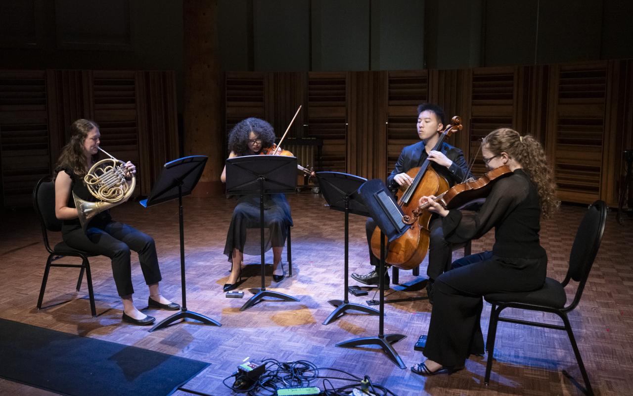 Interplay Chamber Music Concert, 2025, photo by Abigaile Edwards.